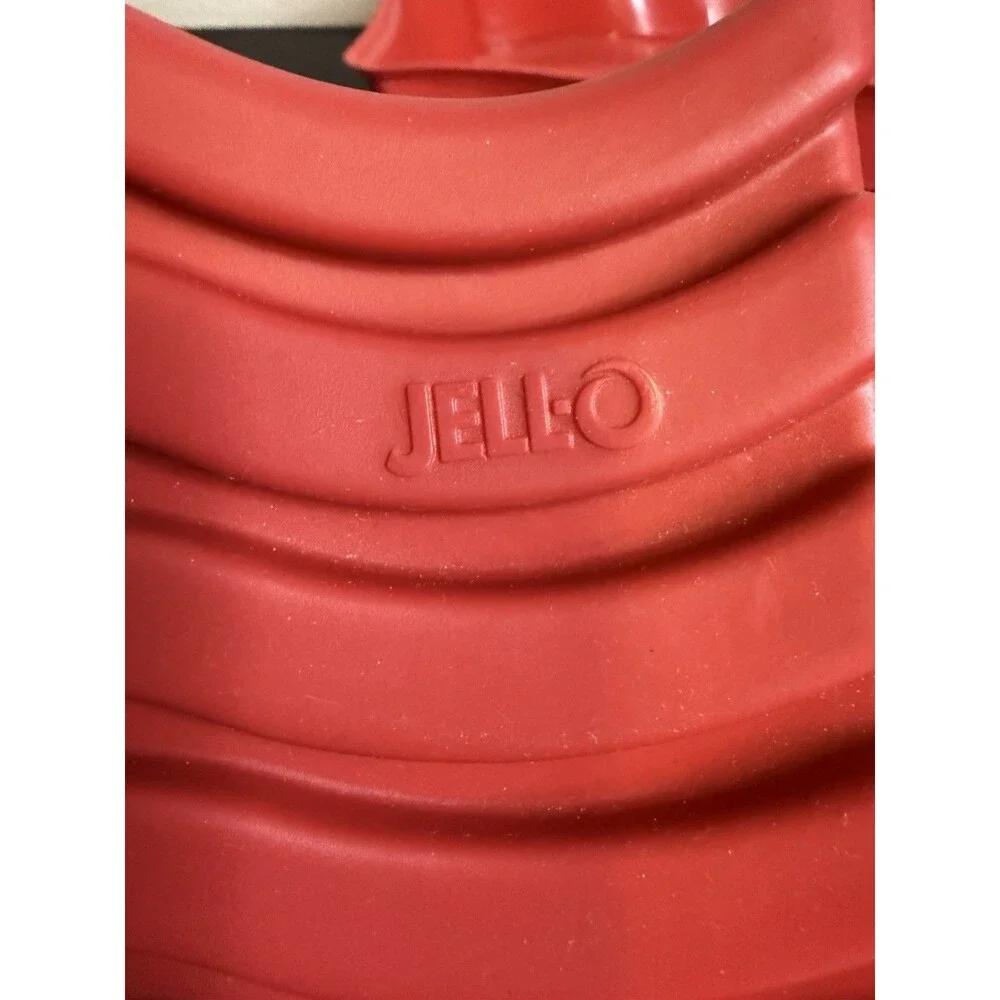Two (2) VTG 2000 American Flag Red JELLO Mold Pans Jell-O